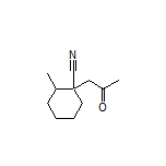 2-Methyl-1-(2-oxopropyl)cyclohexanecarbonitrile