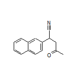 2-(2-Naphthyl)-4-oxopentanenitrile