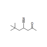 4,4-Dimethyl-2-(2-oxopropyl)pentanenitrile