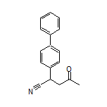 2-(4-Biphenylyl)-4-oxopentanenitrile
