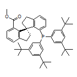 Methyl (R)-7’-[Bis(3,5-di-tert-butylphenyl)phosphanyl]-2,2’,3,3’-tetrahydro-1,1’-spirobi[indene]-7-carboxylate