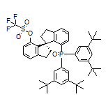 (R)-7’-[Bis(3,5-di-tert-butylphenyl)phosphoryl]-2,2’,3,3’-tetrahydro-1,1’-spirobi[inden]-7-yl Trifluoromethanesulfonate