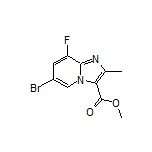 Methyl 6-Bromo-8-fluoro-2-methylimidazo[1,2-a]pyridine-3-carboxylate