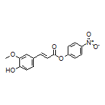 4-Nitrophenyl (E)-3-(4-Hydroxy-3-methoxyphenyl)acrylate