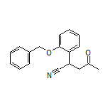 2-[2-(Benzyloxy)phenyl]-4-oxopentanenitrile