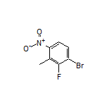 1-Bromo-2-fluoro-3-methyl-4-nitrobenzene