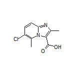 6-Chloro-2,5-dimethylimidazo[1,2-a]pyridine-3-carboxylic Acid