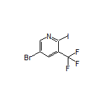 5-Bromo-2-iodo-3-(trifluoromethyl)pyridine