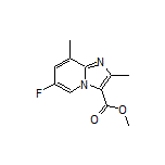 Methyl 6-Fluoro-2,8-dimethylimidazo[1,2-a]pyridine-3-carboxylate