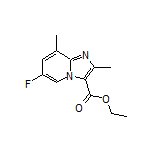 Ethyl 6-Fluoro-2,8-dimethylimidazo[1,2-a]pyridine-3-carboxylate