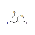 2-Bromo-6-(difluoromethoxy)-4-fluoroaniline