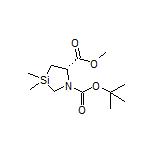 Methyl (S)-1-Boc-3,3-dimethyl-1,3-azasilolidine-5-carboxylate