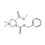 Methyl (S)-1-Cbz-3,3-dimethyl-1,3-azasilolidine-5-carboxylate