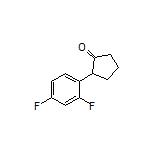 2-(2,4-Difluorophenyl)cyclopentanone