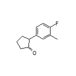 2-(4-Fluoro-3-methylphenyl)cyclopentanone