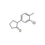 2-(3-Chloro-4-methylphenyl)cyclopentanone
