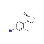 2-(4-Bromo-2-methylphenyl)cyclopentanone
