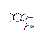 6-Fluoro-2,7-dimethylimidazo[1,2-a]pyridine-3-carboxylic Acid