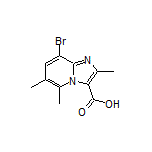 8-Bromo-2,5,6-trimethylimidazo[1,2-a]pyridine-3-carboxylic Acid