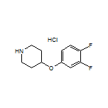 4-(3,4-Difluorophenoxy)piperidine Hydrochloride