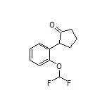 2-[2-(Difluoromethoxy)phenyl]cyclopentanone