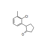 2-(2-Chloro-3-methylphenyl)cyclopentanone