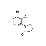 2-(3-Bromo-2-chlorophenyl)cyclopentanone
