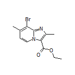 Ethyl 8-Bromo-2,7-dimethylimidazo[1,2-a]pyridine-3-carboxylate