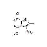 3-Amino-8-chloro-5-methoxy-2-methylimidazo[1,2-a]pyridine