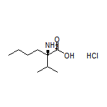 (R)-2-Amino-2-isopropylhexanoic Acid Hydrochloride