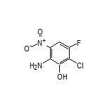2-Amino-6-chloro-5-fluoro-3-nitrophenol