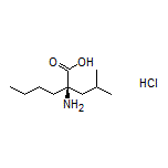 (R)-2-Amino-2-isobutylhexanoic Acid Hydrochloride