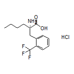 (S)-2-Amino-2-[2-(trifluoromethyl)benzyl]hexanoic Acid Hydrochloride
