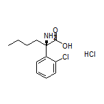 (R)-2-Amino-2-(2-chlorophenyl)hexanoic Acid Hydrochloride
