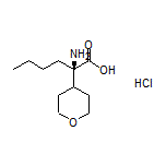 (R)-2-Amino-2-(tetrahydro-2H-pyran-4-yl)hexanoic Acid Hydrochloride