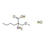 2-Amino-2-(methoxymethyl)hexanoic Acid Hydrochloride