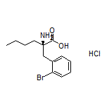 (R)-2-Amino-2-(2-bromobenzyl)hexanoic Acid Hydrochloride