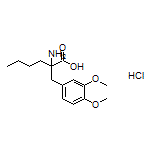 2-Amino-2-(3,4-dimethoxybenzyl)hexanoic Acid Hydrochloride