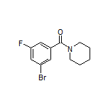 (3-Bromo-5-fluorophenyl)(piperidin-1-yl)methanone