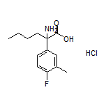 2-Amino-2-(4-fluoro-3-methylphenyl)hexanoic Acid Hydrochloride