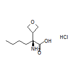 (S)-2-Amino-2-(3-oxetanyl)hexanoic Acid Hydrochloride