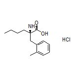 (R)-2-Amino-2-(2-methylbenzyl)hexanoic Acid Hydrochloride