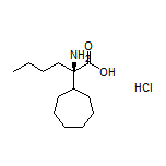 (R)-2-Amino-2-cycloheptylhexanoic Acid Hydrochloride