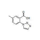 5-Methyl-2-(1H-1,2,3-triazol-1-yl)benzoic Acid