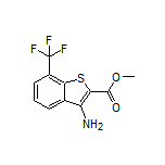 Methyl 3-Amino-7-(trifluoromethyl)benzo[b]thiophene-2-carboxylate