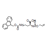 (S)-5-(Fmoc-amino)-2-[[(allyloxy)carbonyl]amino]pentanoic Acid