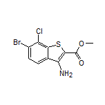 Methyl 3-Amino-6-bromo-7-chlorobenzo[b]thiophene-2-carboxylate