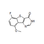 6-Fluoro-9-methoxybenzo[4,5]thieno[3,2-d]pyrimidin-4(3H)-one