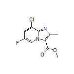 Methyl 8-Chloro-6-fluoro-2-methylimidazo[1,2-a]pyridine-3-carboxylate