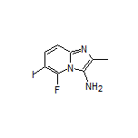 3-Amino-5-fluoro-6-iodo-2-methylimidazo[1,2-a]pyridine